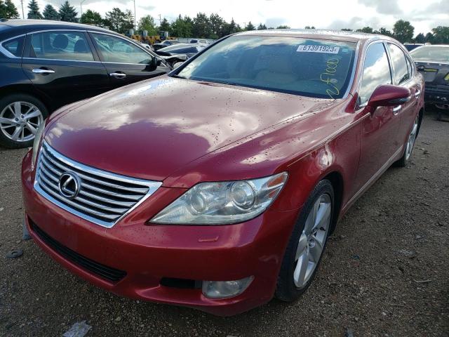 LEXUS LS 460 2011 with VIN JTHBL5EF4B5101959 - Photo from auction