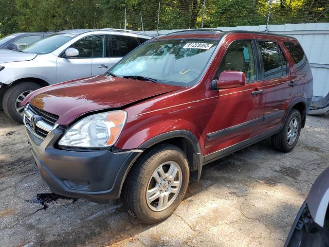 HONDA CR-V EX 2003 with VIN SHSRD78803U145262 - Photo from auction