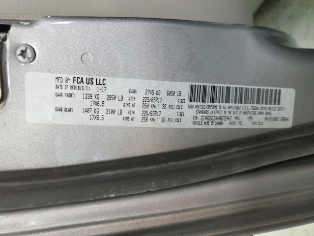 Photo 14 from auction – 2017 DODGE GRAND CARA with VIN 2C4RDGCG4HR672447
