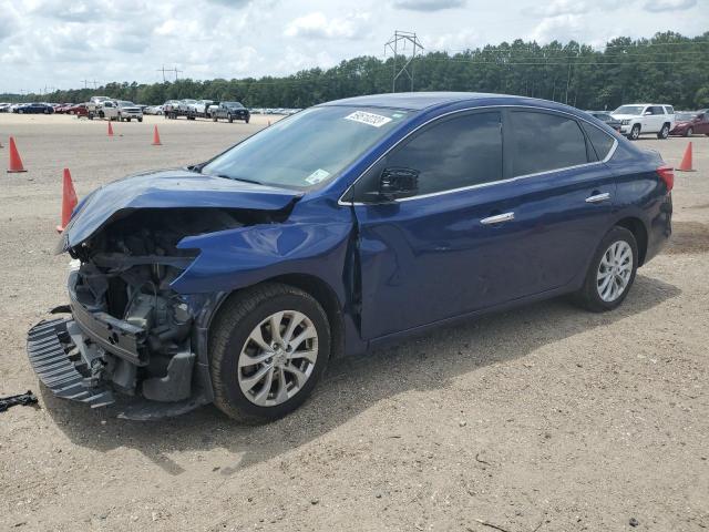 NISSAN SENTRA S 2018 with VIN 3N1AB7AP1JY221362 - Photo from auction