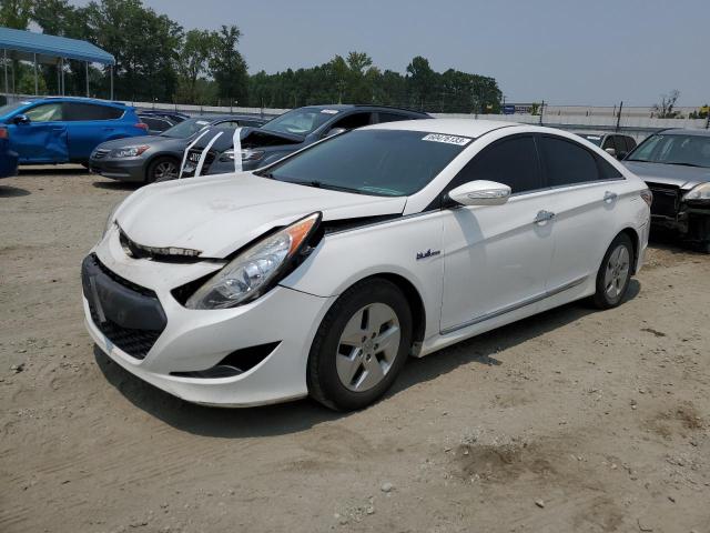 HYUNDAI SONATA HYB 2012 with VIN KMHEC4A42CA054755 - Photo from auction