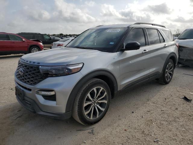 FORD EXPLORER S 2022 with VIN 1FMSK7KH4NGC51256 - Photo from auction