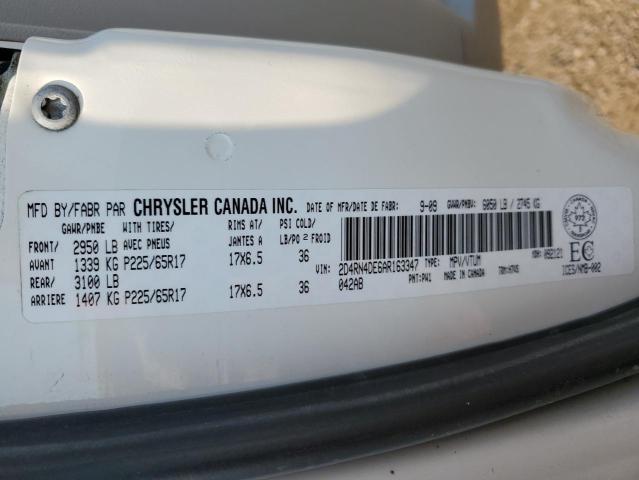 Photo 14 from auction – 2010 DODGE GRAND CARA with VIN 2D4RN4DE6AR163347