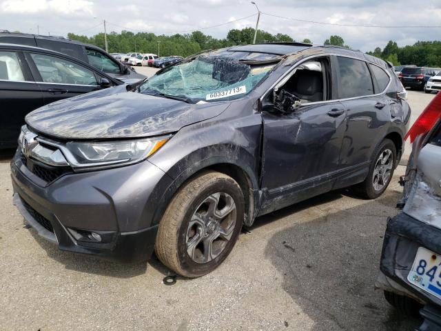 HONDA CR-V EX 2019 with VIN 7FARW2H5XKE016278 - Photo from auction