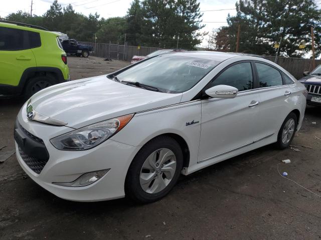 HYUNDAI SONATA HYB 2014 with VIN KMHEC4A48EA116713 - Photo from auction
