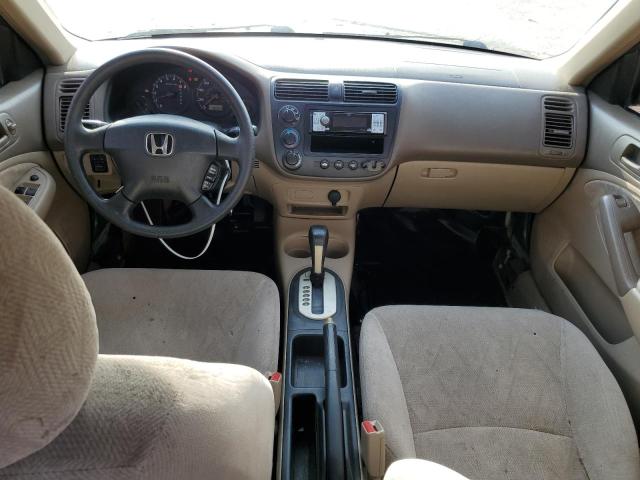 Photo 8 from auction – 2001 HONDA CIVIC LX with VIN JHMES165X1S001069