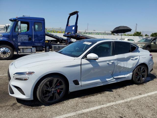 GENESIS G70 BASE 2022 with VIN KMTG54TE9NU088403 - Photo from auction