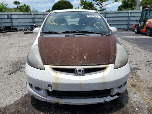 Photo 5 from auction – 2007 HONDA FIT S with VIN JHMGD38607S001952