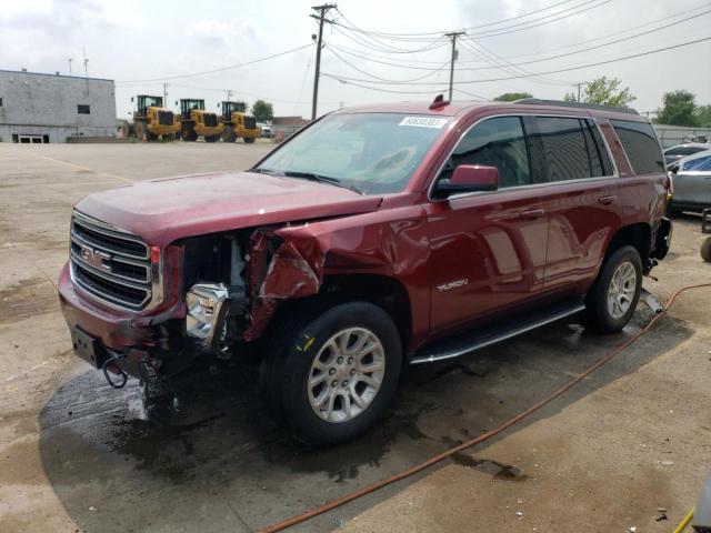 GMC YUKON SLT 2019 with VIN 1GKS2BKC5KR158696 - Photo from auction