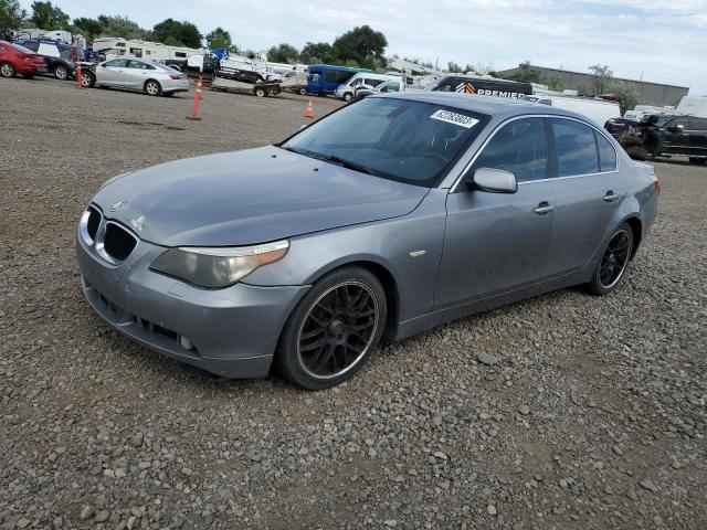 BMW 530 I 2004 with VIN WBANA73574B057421 - Photo from auction