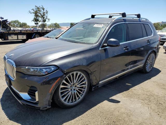 BMW X7 XDRIVE4 2020 with VIN 5UXCW2C02L9C05243 - Photo from auction