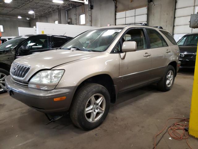 LEXUS RX 300 2002 with VIN JTJHF10U720290585 - Photo from auction