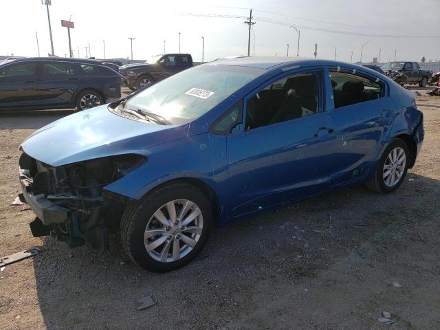 KIA FORTE LX 2014 with VIN KNAFX4A69E5062794 - Photo from auction