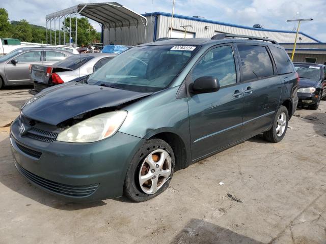 TOYOTA SIENNA CE 2004 with VIN 5TDZA23C24S143606 - Photo from auction