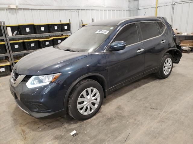 NISSAN ROGUE S 2015 with VIN KNMAT2MV7FP522234 - Photo from auction