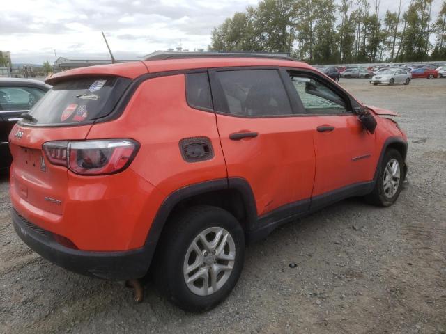 Photo 3 from auction – 2017 JEEP COMPASS SP with VIN 3C4NJDAB0HT647202