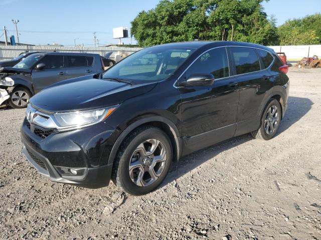 HONDA CR-V EX 2018 with VIN 7FARW1H58JE045562 - Photo from auction