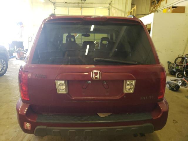 Photo 6 from auction – 2005 HONDA PILOT EXL with VIN 5FNYF18695B028369