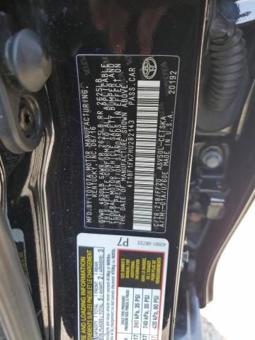 Photo 14 from auction – 2017 TOYOTA CAMRY LE with VIN 4T1BF1FK7HU282143