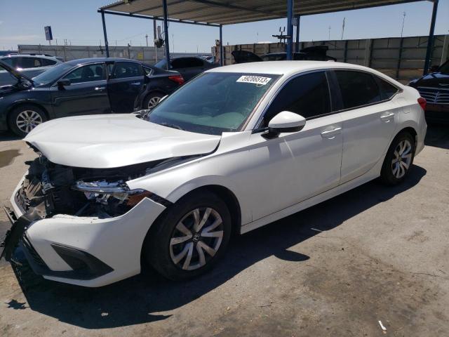 Photo 1 from auction – 2022 HONDA CIVIC LX with VIN 2HGFE2F28NH509872