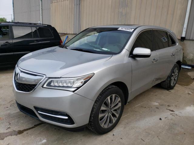 ACURA MDX TECHNO 2015 with VIN 5FRYD4H47FB029462 - Photo from auction