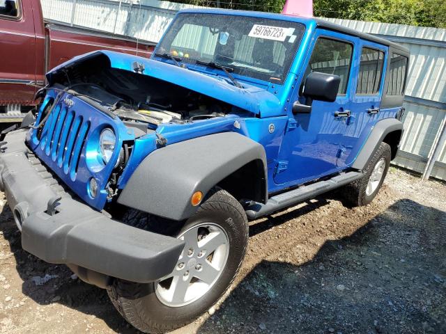 Photo 1 from auction – 2016 JEEP WRANGLER U with VIN 1C4BJWDGXGL183061