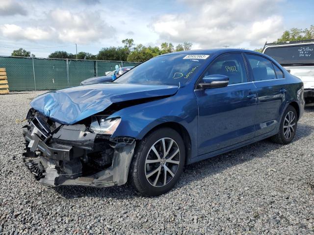 VOLKSWAGEN JETTA SE 2017 with VIN 3VWDB7AJ4HM383555 - Photo from auction