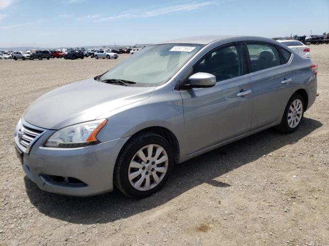NISSAN SENTRA S 2013 with VIN 3N1AB7AP6DL657335 - Photo from auction