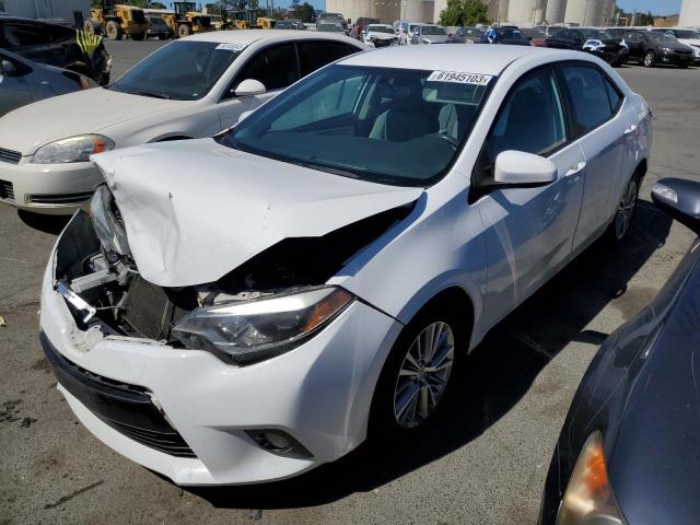 TOYOTA COROLLA L 2015 with VIN 5YFBURHE9FP347665 - Photo from auction