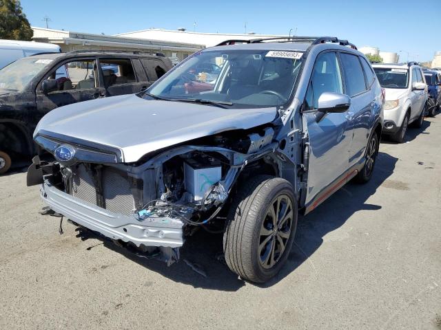 SUBARU FORESTER S 2021 with VIN JF2SKARC5MH593546 - Photo from auction