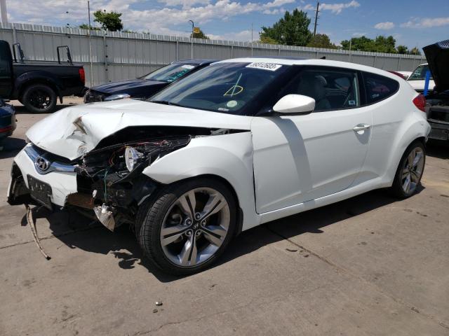 HYUNDAI VELOSTER 2013 with VIN KMHTC6AD4DU084648 - Photo from auction