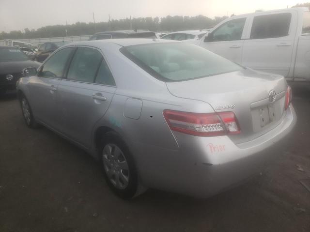 Photo 2 from auction – 2011 TOYOTA CAMRY BASE with VIN 4T4BF3EK8BR119026