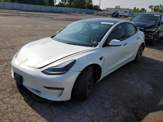 TESLA MODEL 3 2022 with VIN 5YJ3E1EA2NF370090 - Photo from auction
