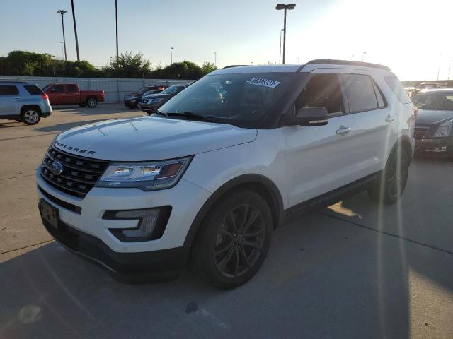 FORD EXPLORER X 2017 with VIN 1FM5K7D85HGE12339 - Photo from auction
