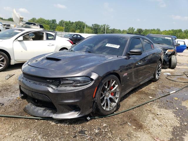 DODGE CHARGER SR 2018 with VIN 2C3CDXEJ3JH202862 - Photo from auction