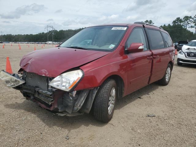 KIA SEDONA LX 2011 with VIN KNDMG4C72B6407928 - Photo from auction