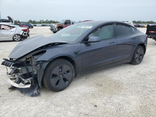 TESLA MODEL 3 2021 with VIN 5YJ3E1EAXMF982861 - Photo from auction