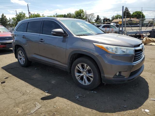 Foto 4 de la subasta – 2015 TOYOTA HIGHLANDER con VIN 5TDJKRFH3FS209822
