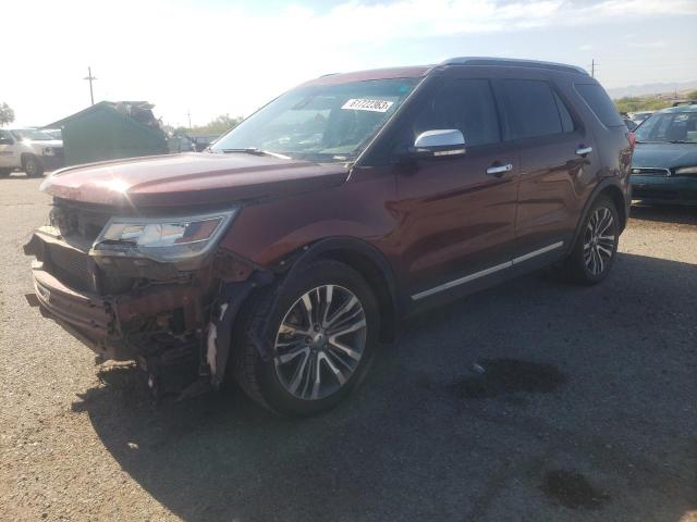 FORD EXPLORER P 2016 with VIN 1FM5K8HT9GGA70848 - Photo from auction
