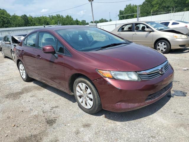 Photo 4 from auction – 2012 HONDA CIVIC LX with VIN 2HGFB2F52CH612592