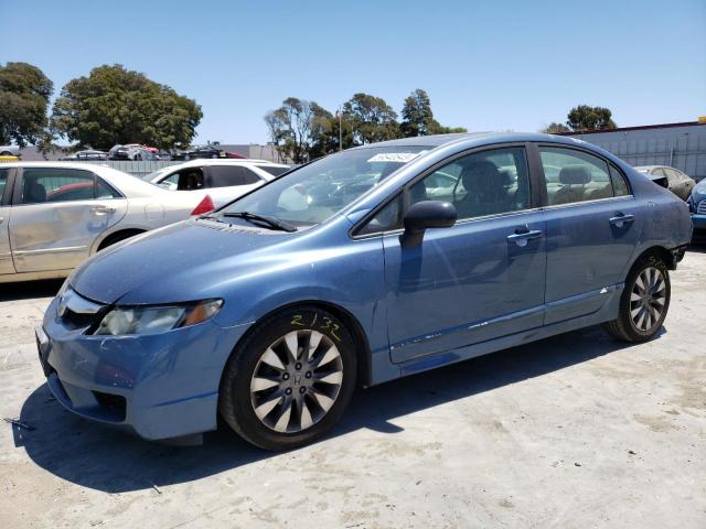 HONDA CIVIC EX 2009 with VIN 19XFA16829E013170 - Photo from auction