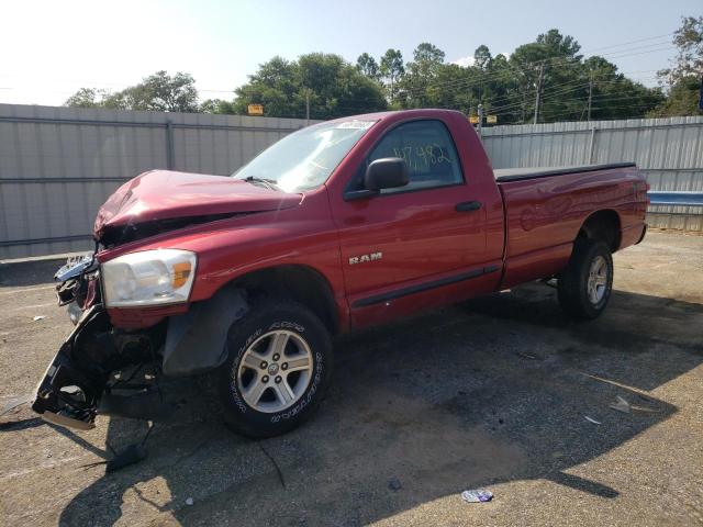 DODGE RAM 1500 S 2008 with VIN 1D7HU16N88J150272 - Photo from auction