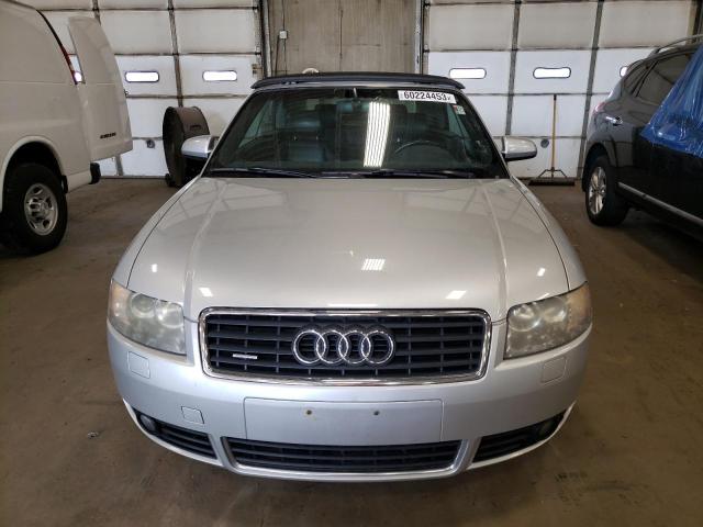 Photo 5 from auction – 2006 AUDI A4 QUATTRO with VIN WAUDT48HX6K007929