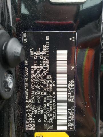 Photo 14 from auction – 2009 LEXUS RX 350 with VIN 2T2GK31U29C073798