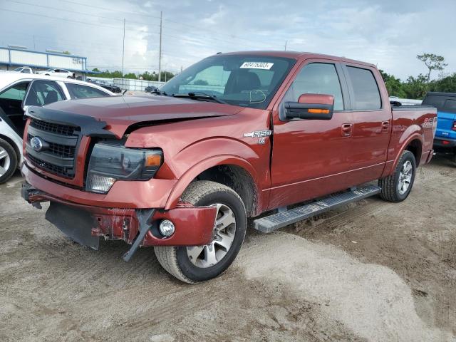 FORD F150 SUPER 2014 with VIN 1FTFW1CF5EKE42685 - Photo from auction