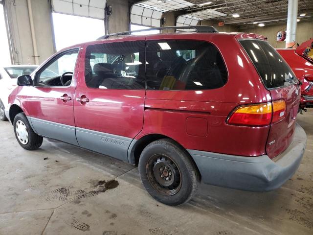 Photo 2 from auction – 2000 TOYOTA SIENNA CE with VIN 4T3ZF19C0YU248653