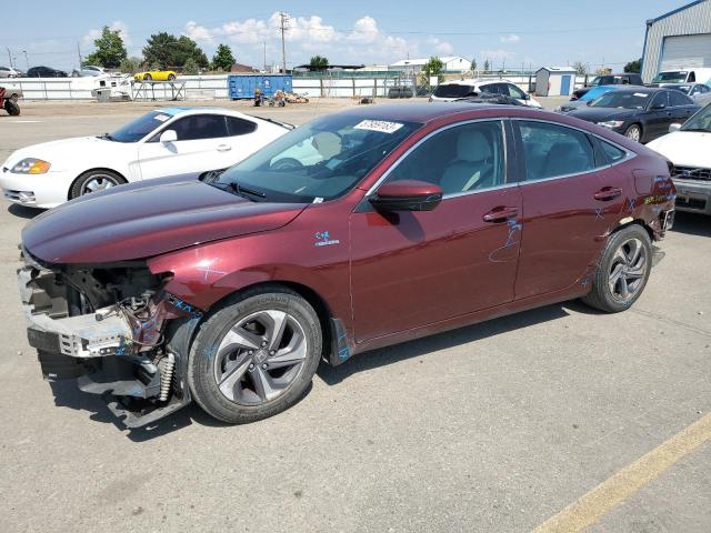 HONDA INSIGHT EX 2019 with VIN 19XZE4F53KE012415 - Photo from auction