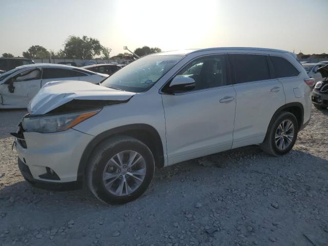 TOYOTA HIGHLANDER 2015 with VIN 5TDKKRFH3FS096524 - Photo from auction