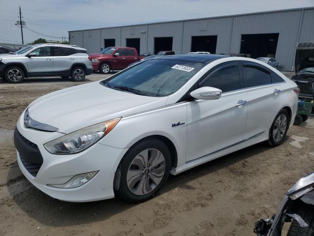 HYUNDAI SONATA HYB 2014 with VIN KMHEC4A46EA104124 - Photo from auction