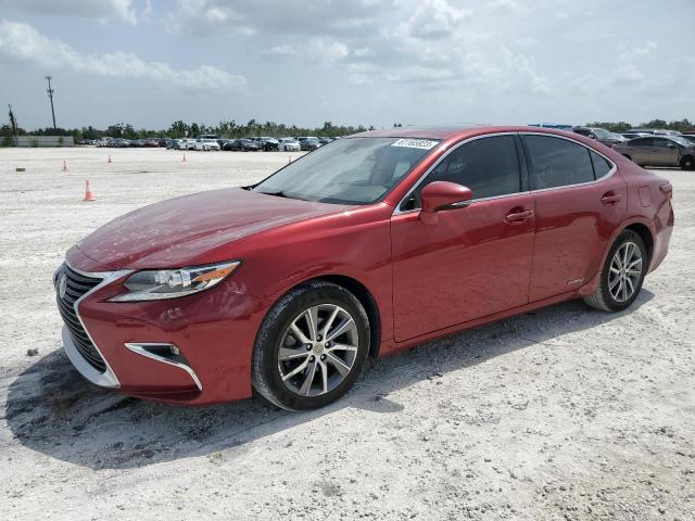 LEXUS ES 300H 2016 with VIN JTHBW1GG6G2119524 - Photo from auction